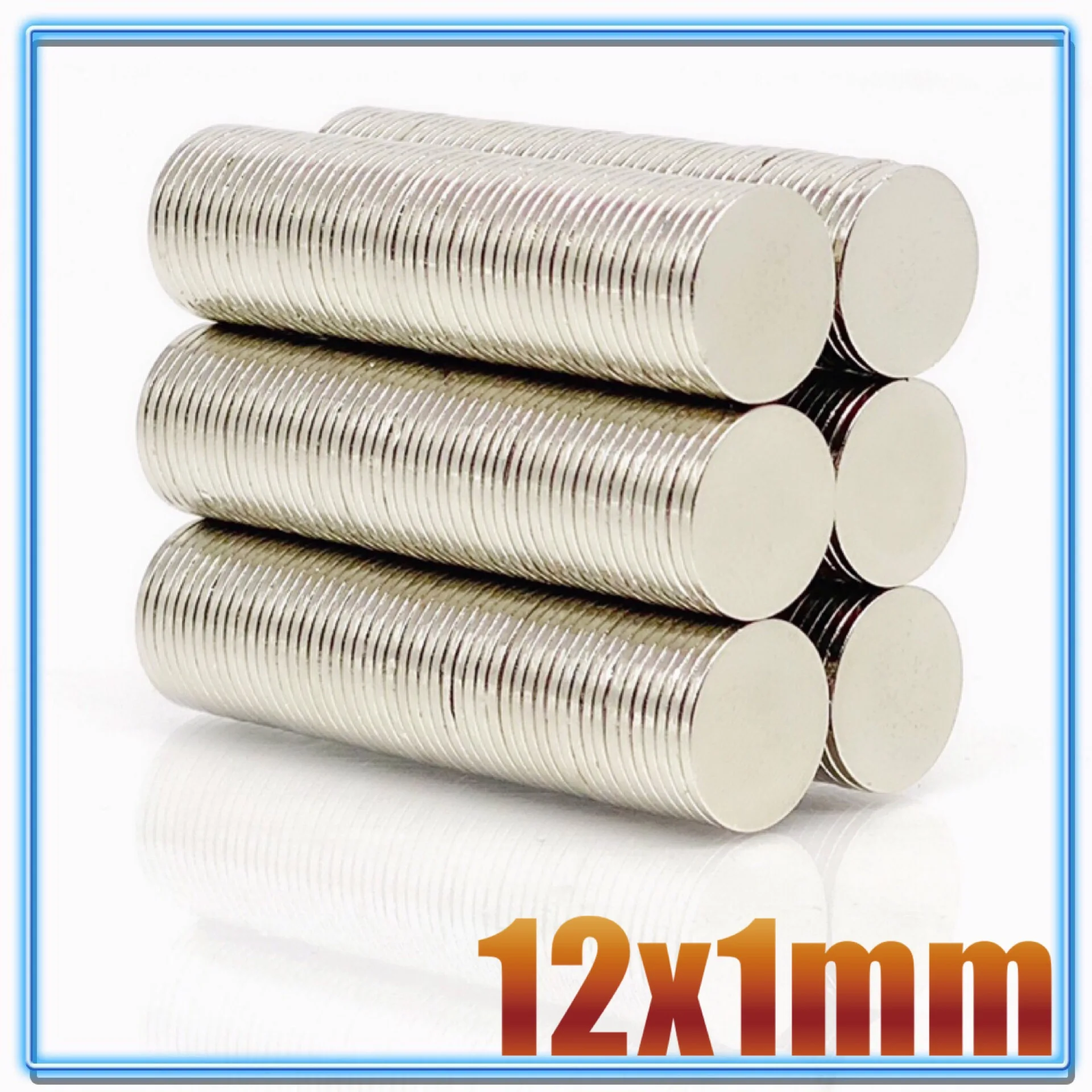 

10/50/100/200/500Pcs 12x1 Neodymium Magnet 12mm x 1mm N35 NdFeB Round Super Powerful Strong Permanent Magnetic imanes Disc 12*1