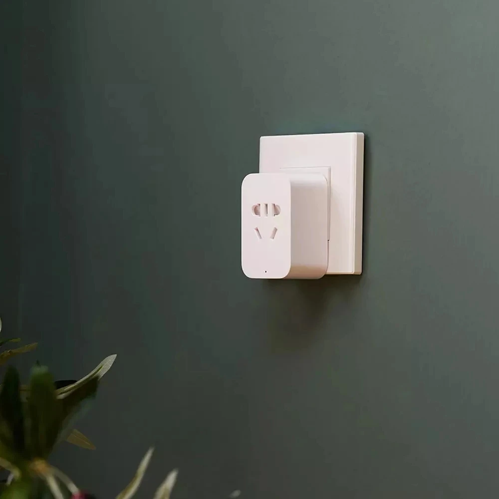 Original Xiaomi Mi Smart Socket 2 Plug Bluetooth Gateway Version Remote Control Works with Xiaomi Smart MI Home Mijia APP