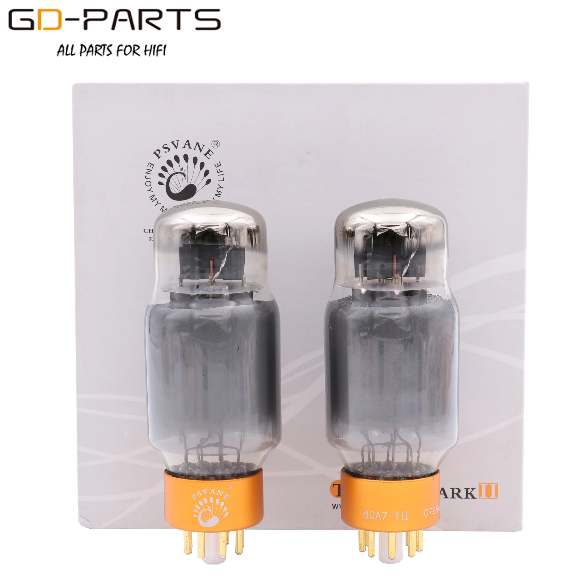 PSVANE 6CA7-TII Vacuum tube upgrade EL34 6CA7 EL34B HIFI audio valve electronic tube amplifier kit DIY