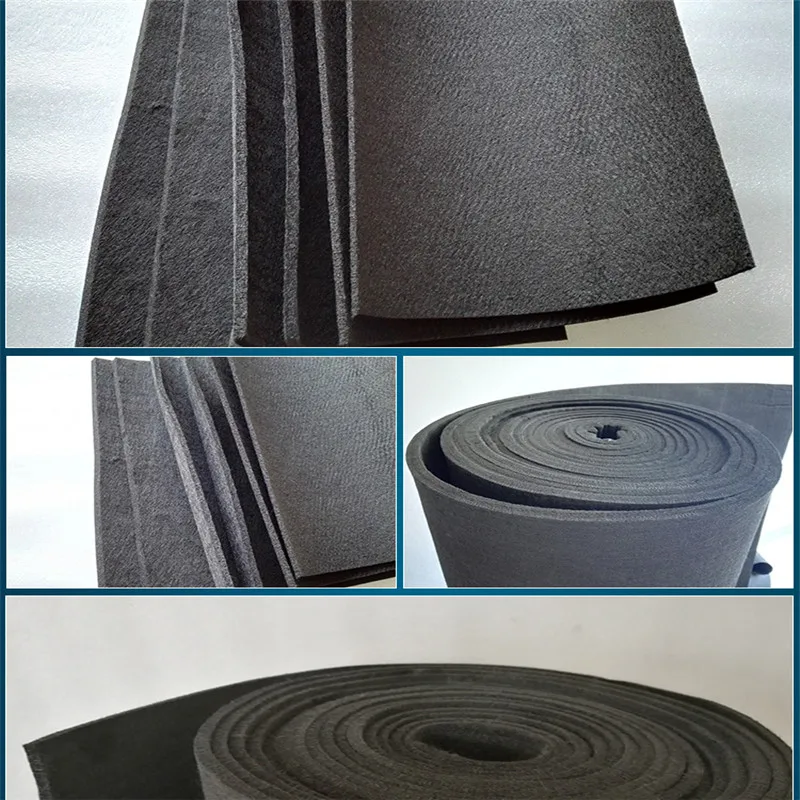 High temperature Graphite Felt Thermal Insulation Electrolytic Graphite Felt High Temperature Resistant Soft Graphite Carbon Fel