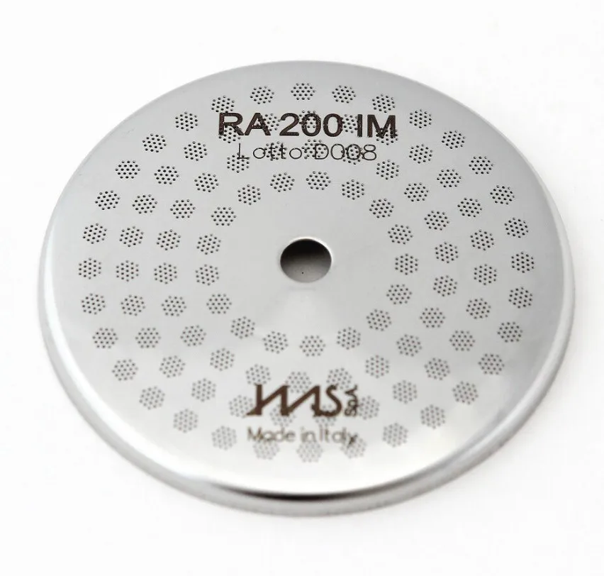 Tela de chuveiro de competição IMS RA 200 IM 200 mícrons - integrada para Rancilio