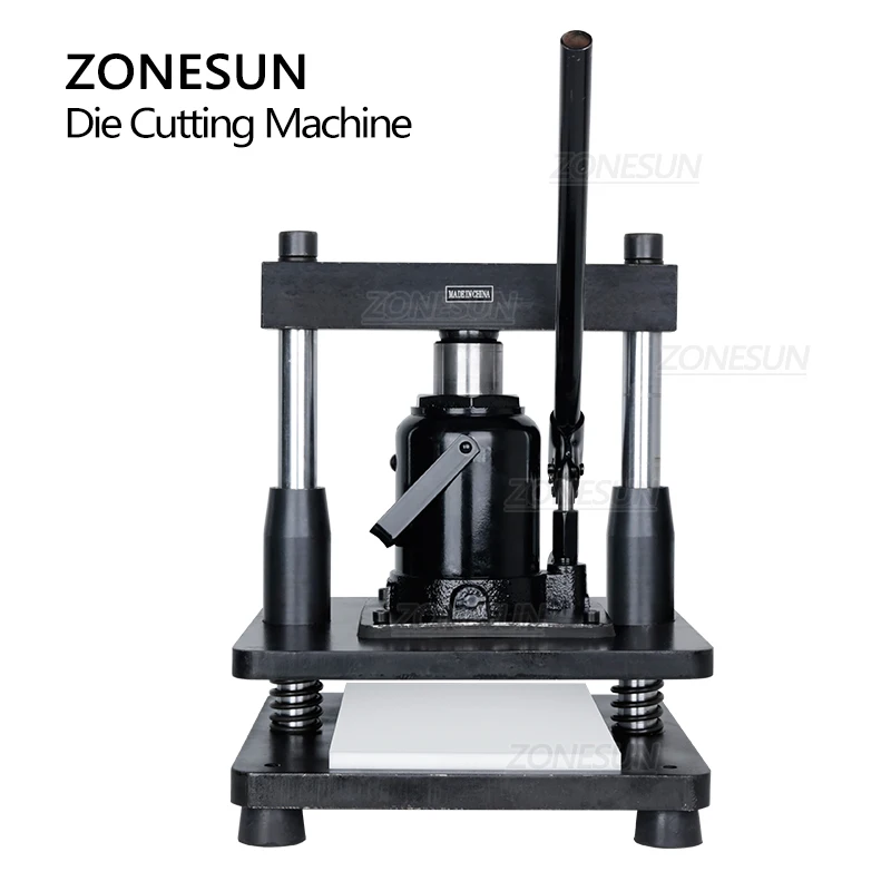 ZONESUN 20Tons Hydraulic press machine die cutting  330x220mm Cutting Size Leather Blade larger press