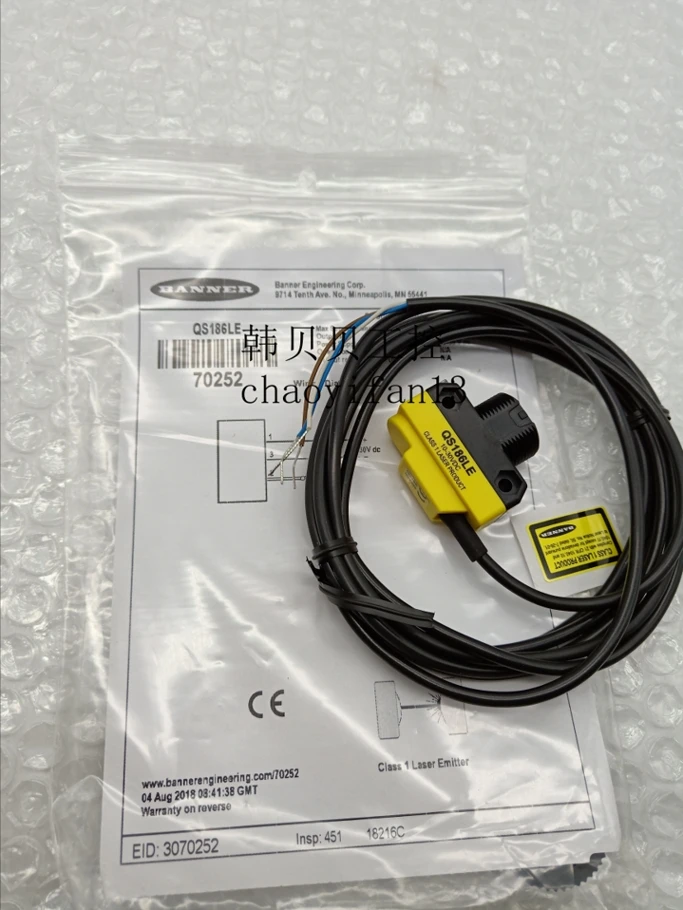 100% New Original  Laser Sensor QS186LE