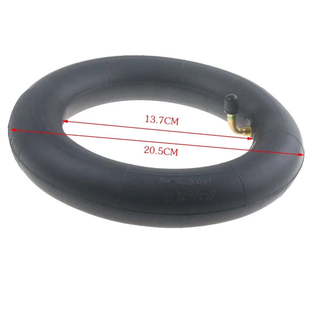 8 1/2*2 Inner Tube with 90 Degree Valve for Zero 9 Electric Skateboard 8.5 Inch Inner Tire With Angle of 90 Scooter Accessories