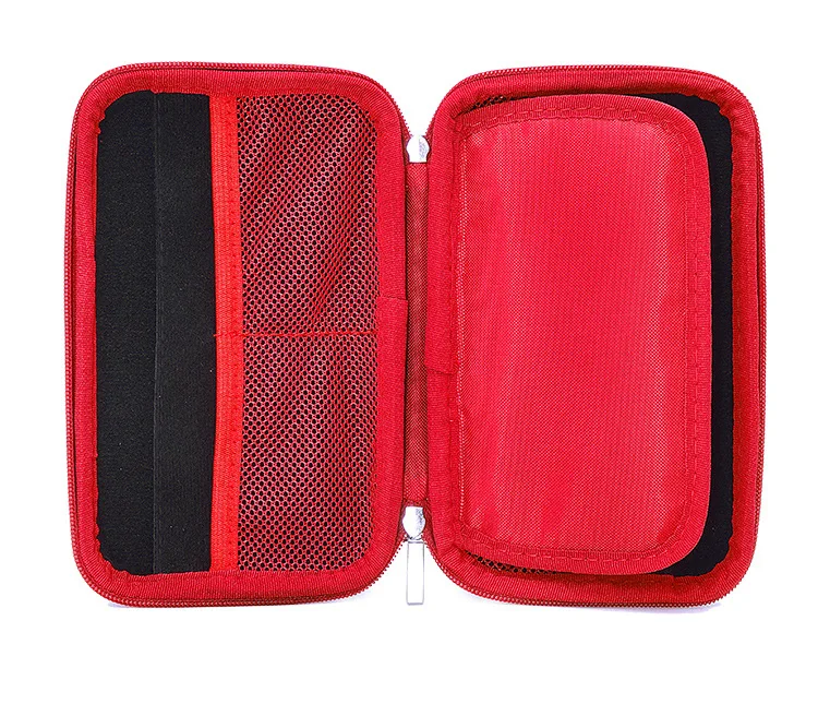 حقيبة تخزين ملحقات محرك الأقراص الصلبة ، منظم السفر ، WD seagate HDD ، هاتف ، كابل USB ، قرص U ، بطاقة SD