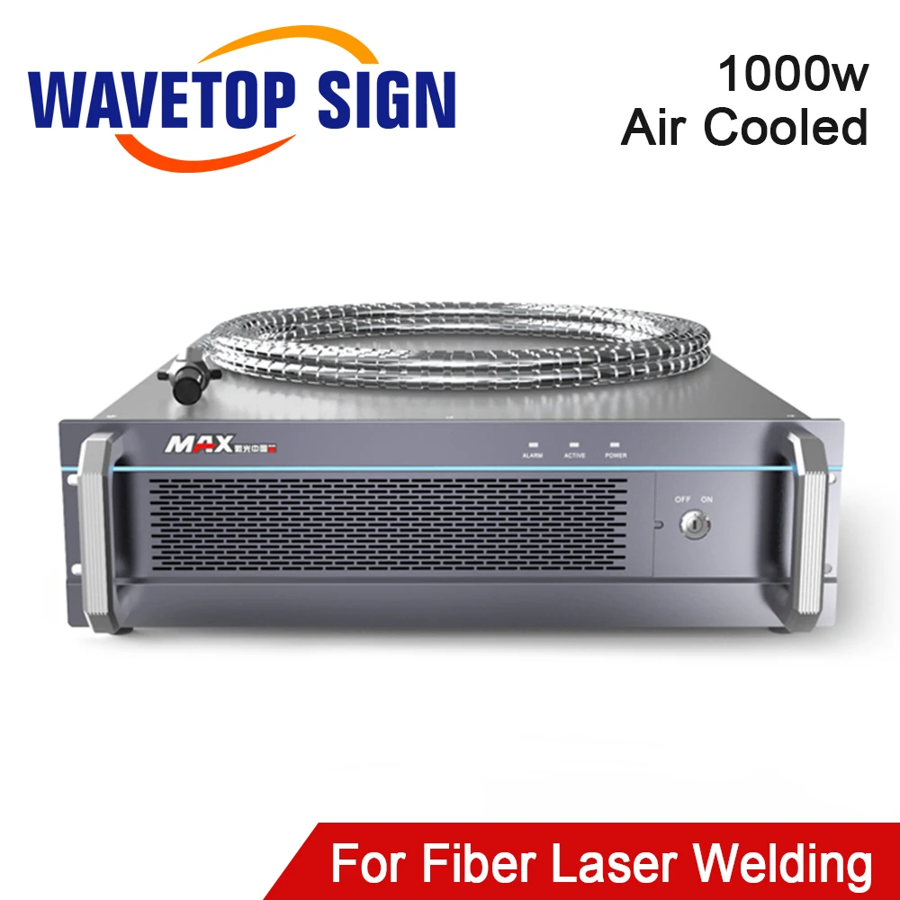 Fuente láser de fibra QCW MAX MFSQ-1000W para soldadura fina 3C, máquina de soldadura láser de fibra de corte fino de Metal/no metal