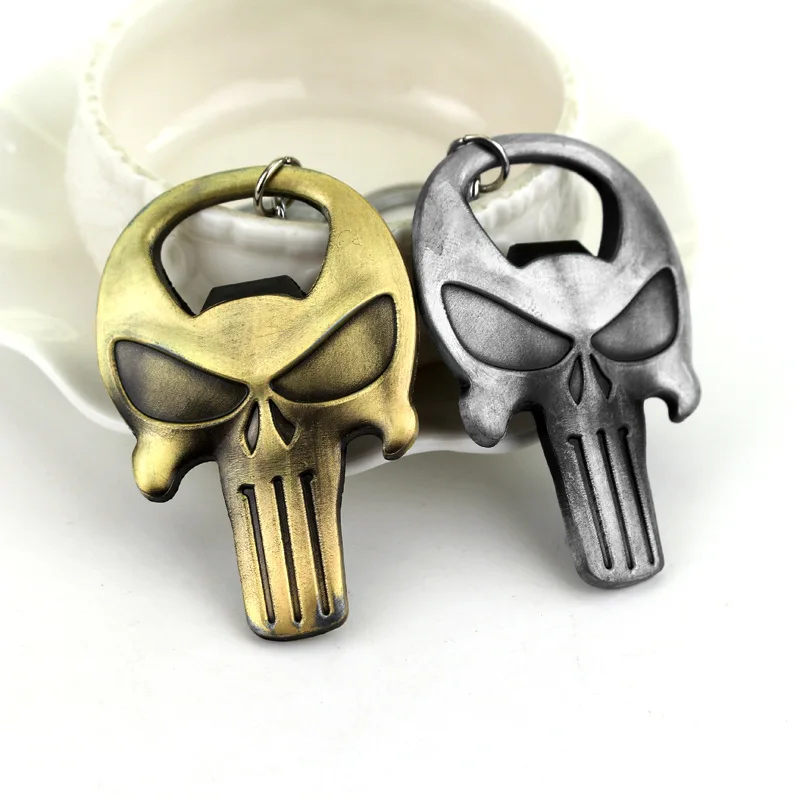 Halloween pendant terminator logo helmet mask cosplay modeling key ring key chain accessories small gifts