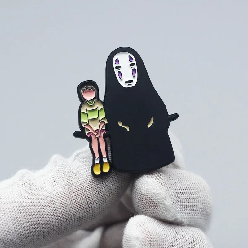 Creativity Anime Arts Brooch Cartoon Metal Enamel Pins Collecting Backpack Hat Bag Decorate Badges Send Friend Fans BoutiqueGift