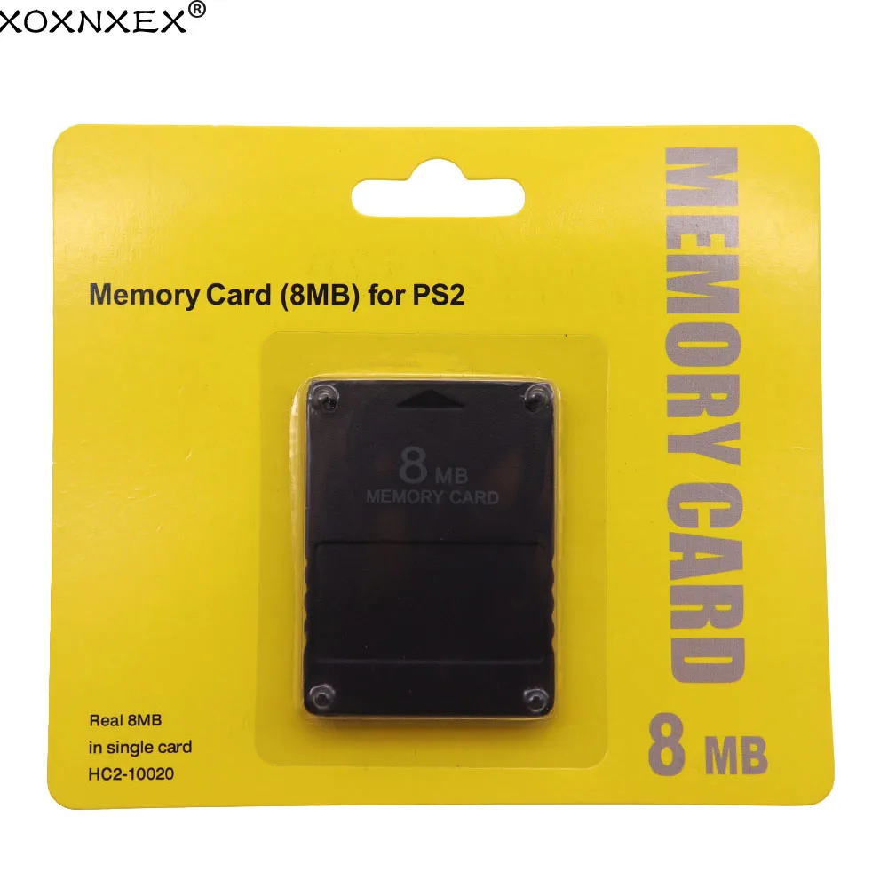 For PS2 8MB/64MB/128MB/256MB Memory Card Memory Expansion Cards Suitable for Sony PS1 PS2 Black Memory Card Wholesale