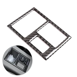 For Toyota Rav4 RAV 4 2006 2007 2008 2009 2010 2011 2012 Car Inner Rearview Mirror Adjust Switch Button Cover Carbon Fiber Trim