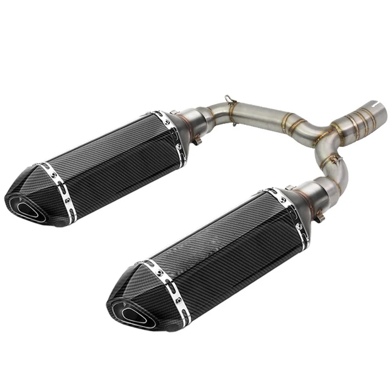 

Motorcycle GSR600 GSR400 BK600 BK400 Exhaust System Muffler Slip On Connect Middle Link Pipe For Suzuki GSR 600 400 600CC 400CC