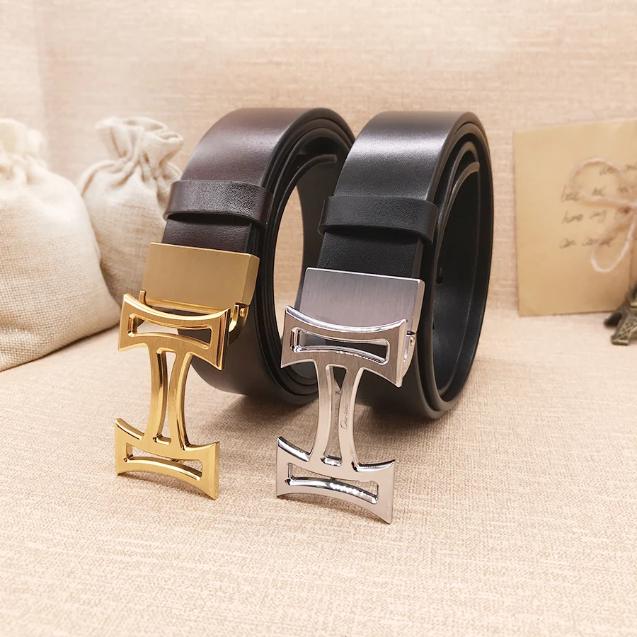 2023 ciartuar official store new design belt high quality for men lady genuine leather first layer luxry H buckle free shipping