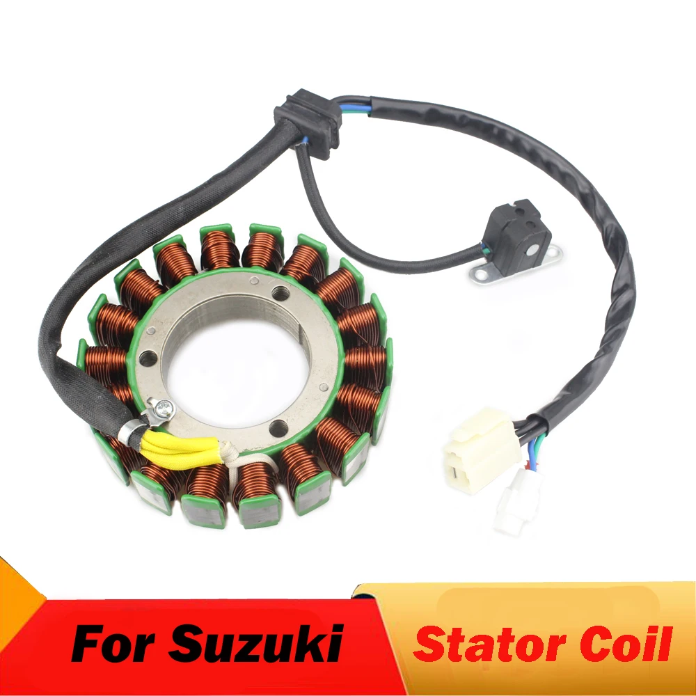 Motorcycle Generator Magneto Stator Coil For Suzuki LTA500X KingQuad 500 500AXi LTA450X King Quad 32101-11H00 Stator Coil