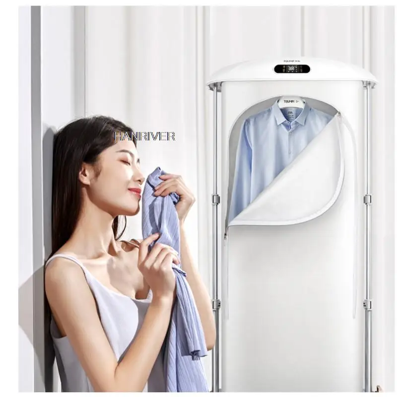 Electric Clothes Dryer Collapsible Portable UV Iron Steam Clothes Dryer Full Automatic Ironing Machine 220V Dryer Clothes