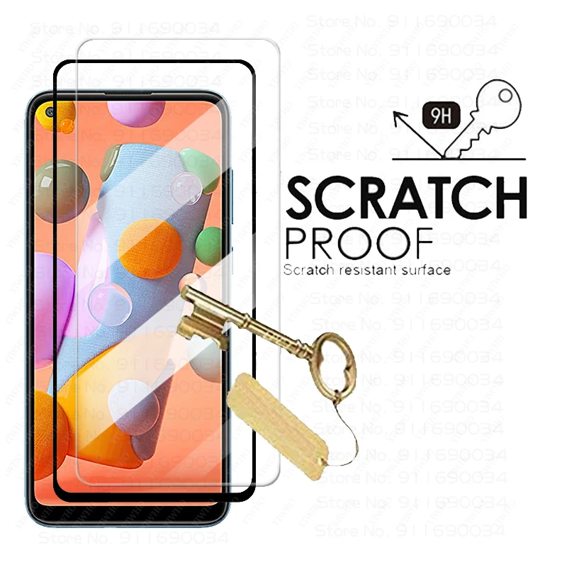 Protective Glass for Samsung A11 Screen Protector Tempered Glas for Galaxy A 11 Safty Film Samsun Galaxi SM-A115F/DS A115F Lens