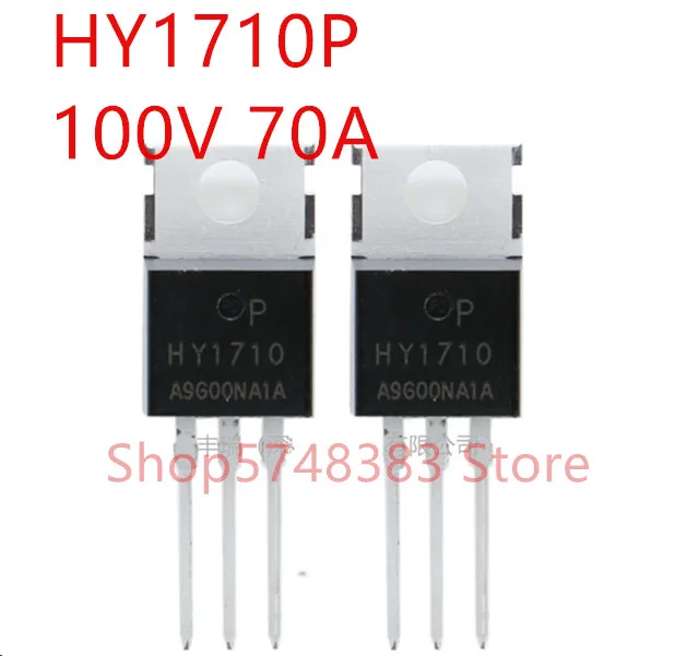 10PCS/LOT 100% new original  HY1710P TO-220 HY1710B TO-263 HY1710D TO-252 HY1710 100V 70A MOS tube