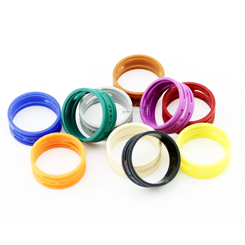 1pcs/10pcs XXR NEUTRIK For NEUTRIK NC3FXX/NC3MXX XLR Plug Color Ring Multi-color Roll-proof Ring Marking Ring 10 colors