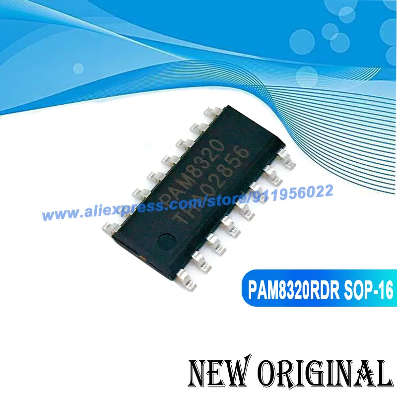 (5 Buah) PAM8320 PAM8320RDR SOP-16 Stok Asli Baru