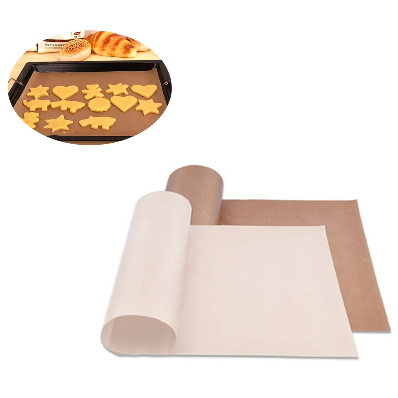 Warm Reusable Non Stick Baking Paper High Temperature Resistant Sheet Oven Microwave Grill Baking Mat