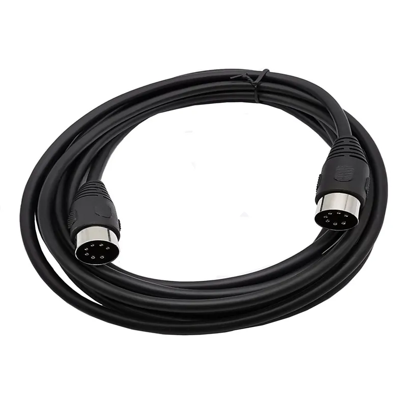 7 Pin Din Midi Cable 7PIN DIN Male to Male Controller Interface Cable 1M 1.5M 3M