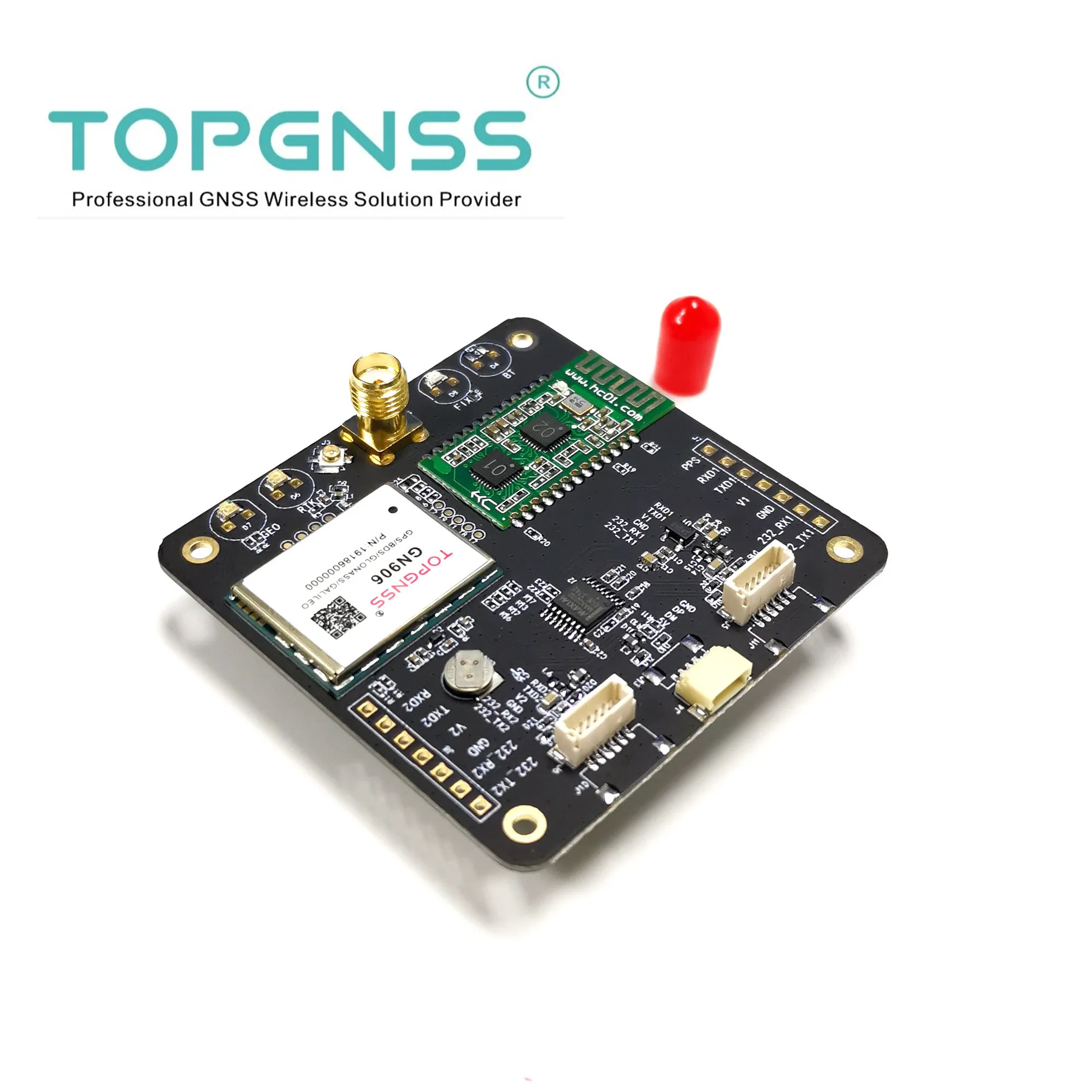 

TOPGNSS Bluetooth RTK GNSS GPS antenna modulo ricevitore 5v NMEA0183 RTCM ad alta precisione a livello di centimetri differenzia