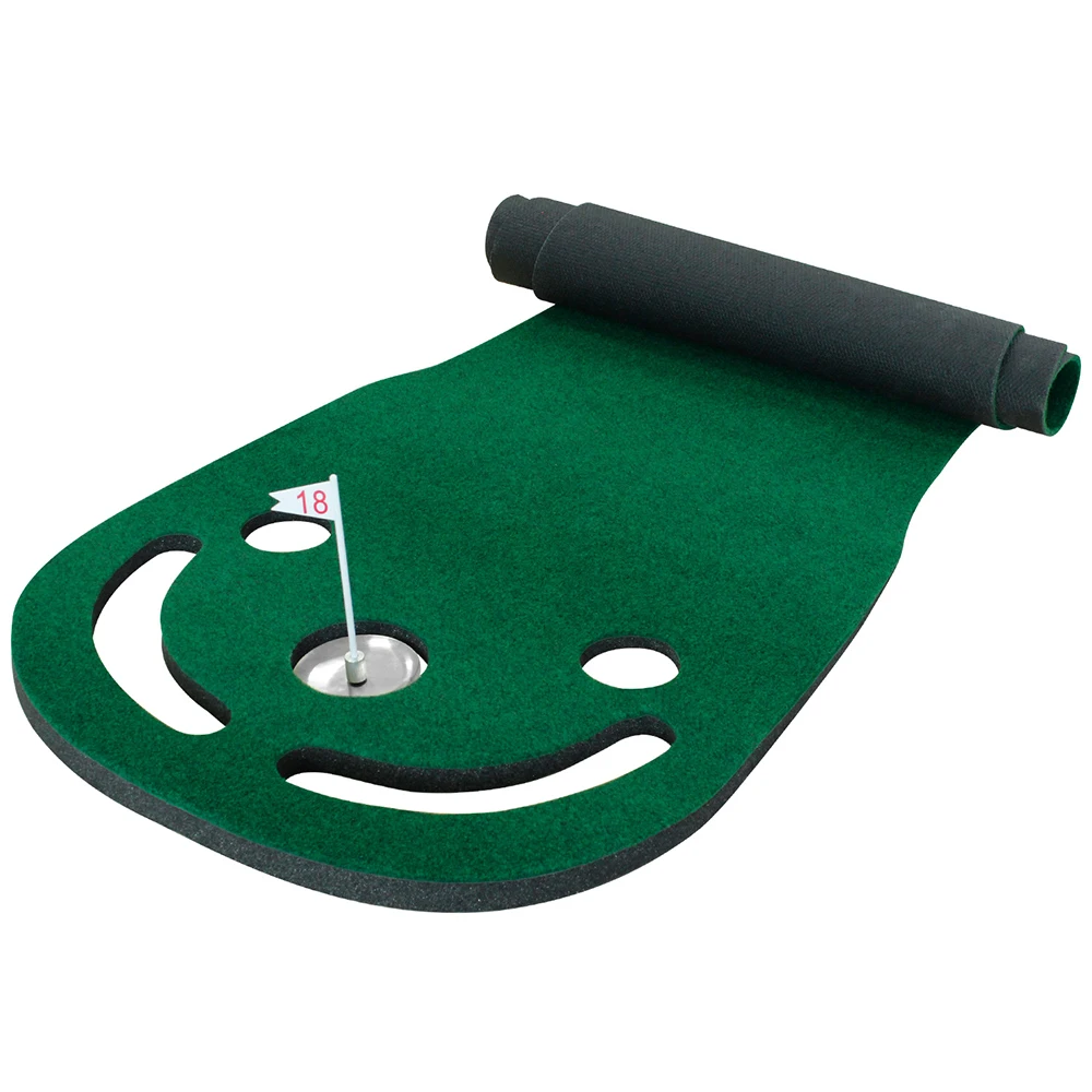 Indoor Golf Putting Green Mat Practice Outdoor Training Pad For Kid Game Carpet