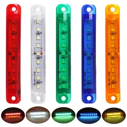 9 LED Waterproof Side Warning Light Multicolor Truck Trailer Bus Van Lorry Width Lamp Signal Marker Bulb Lamp 12V 24V