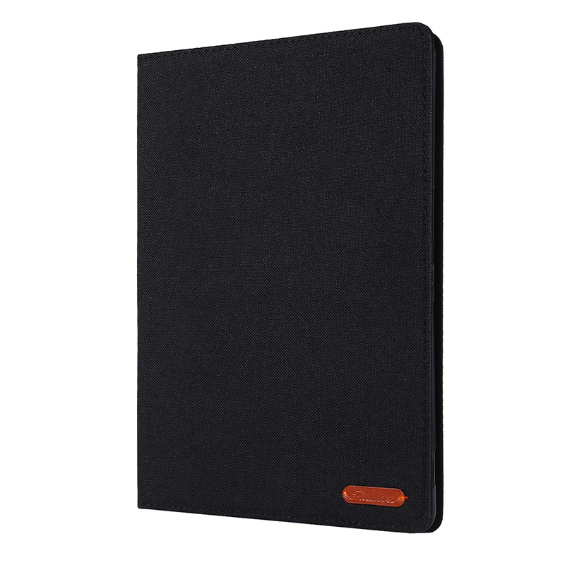 Folio dobrável algodão fabirc couro casos com slot para carteira para ipad 10.2 2019 gen 7th 10.2 2021 2020 smart cover + stylus