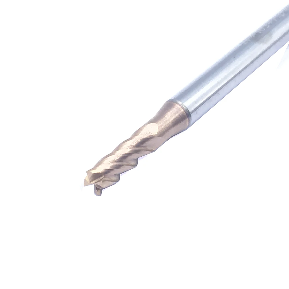1 قطعة HRC60 4F 3.0XD4X50L نهاية مطحنة CNC مخرطة التنغستن الصلب سوليد كربيد Endmills مسطحة القاع أربعة شفرة