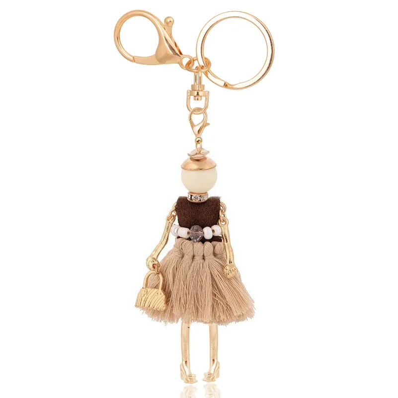 statement keychain charms lovely gifts key chain flower jewelry 2025 charms fashion women accessory