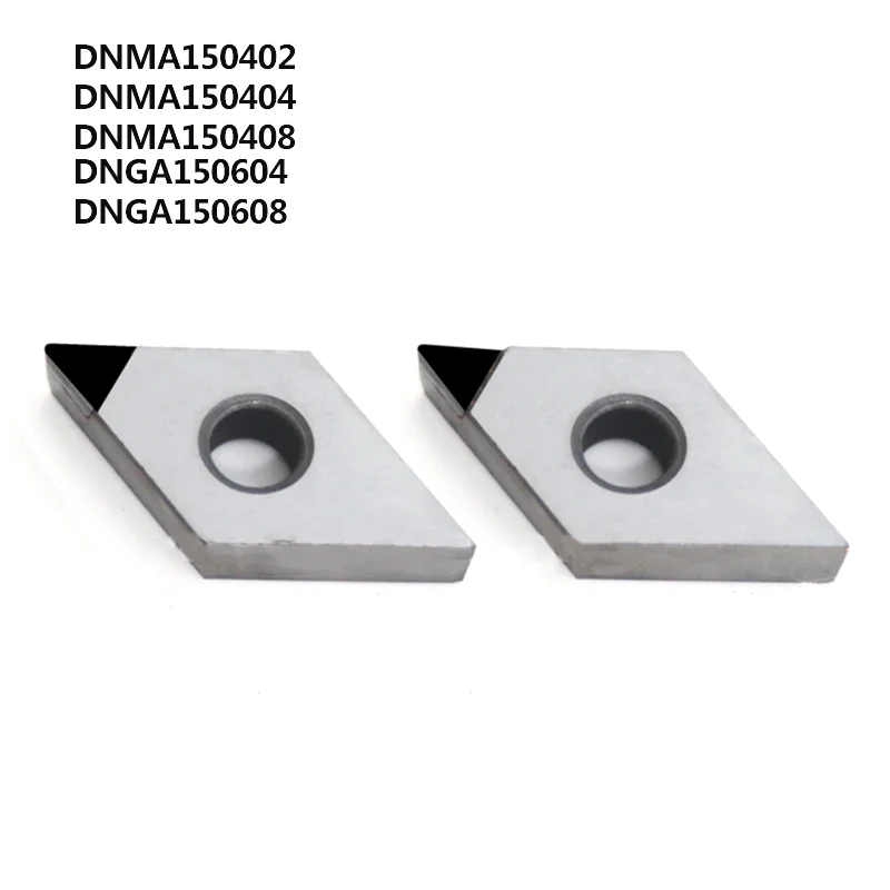 1PC PCD CBN Insert DNMA150404 DNMA150408 DNGA150604 CNC Diamond Cubic boron nitride Plate Lathe Turning Cutter Tool DNMA inserts