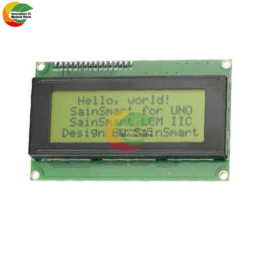 Blue Yellow Green Backlight LCD Module Display Monitor LCD2004 2004 20*4 20X4 DC 3.3V/5V Character Screen Board