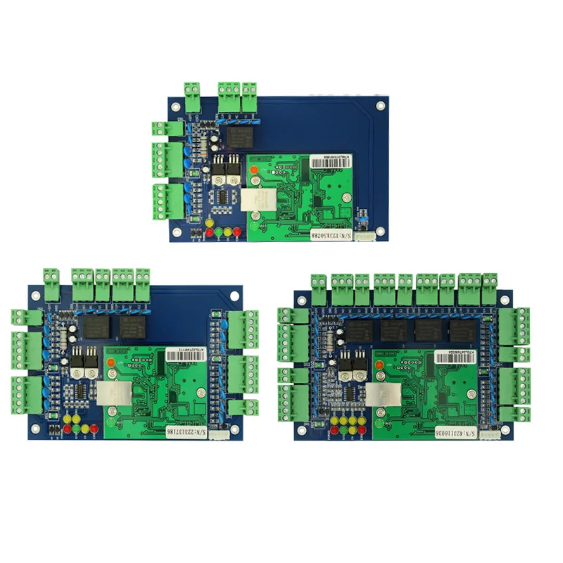 TCP/IP Network Wiegand 26 Entry Attendance Access Panel Control Board For 1 2 4 Doors