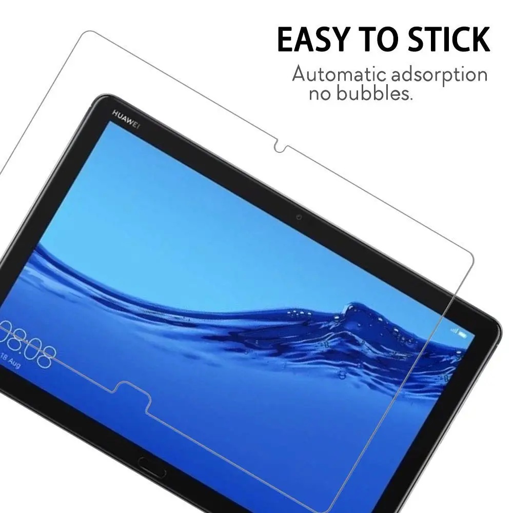 Закаленное стекло для Huawei MediaPad M5 Lite, 10,1 дюйма, HD, противоударное, не оставляющее отпечатков пальцев, без пузырьков, Защитная пленка для экрана