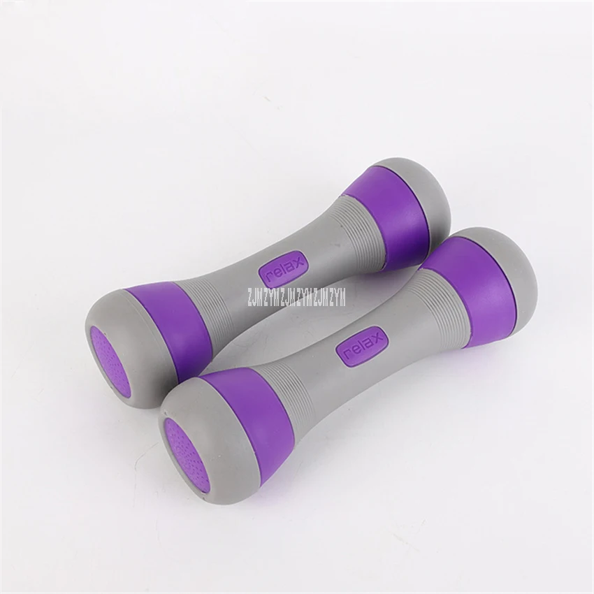 RX-Y003 Household Gym 4kg Women's Adjustable Small Rubber Covered Yoga Dumbbell Weight Loss Body Shape Indoor Fitness Equipment