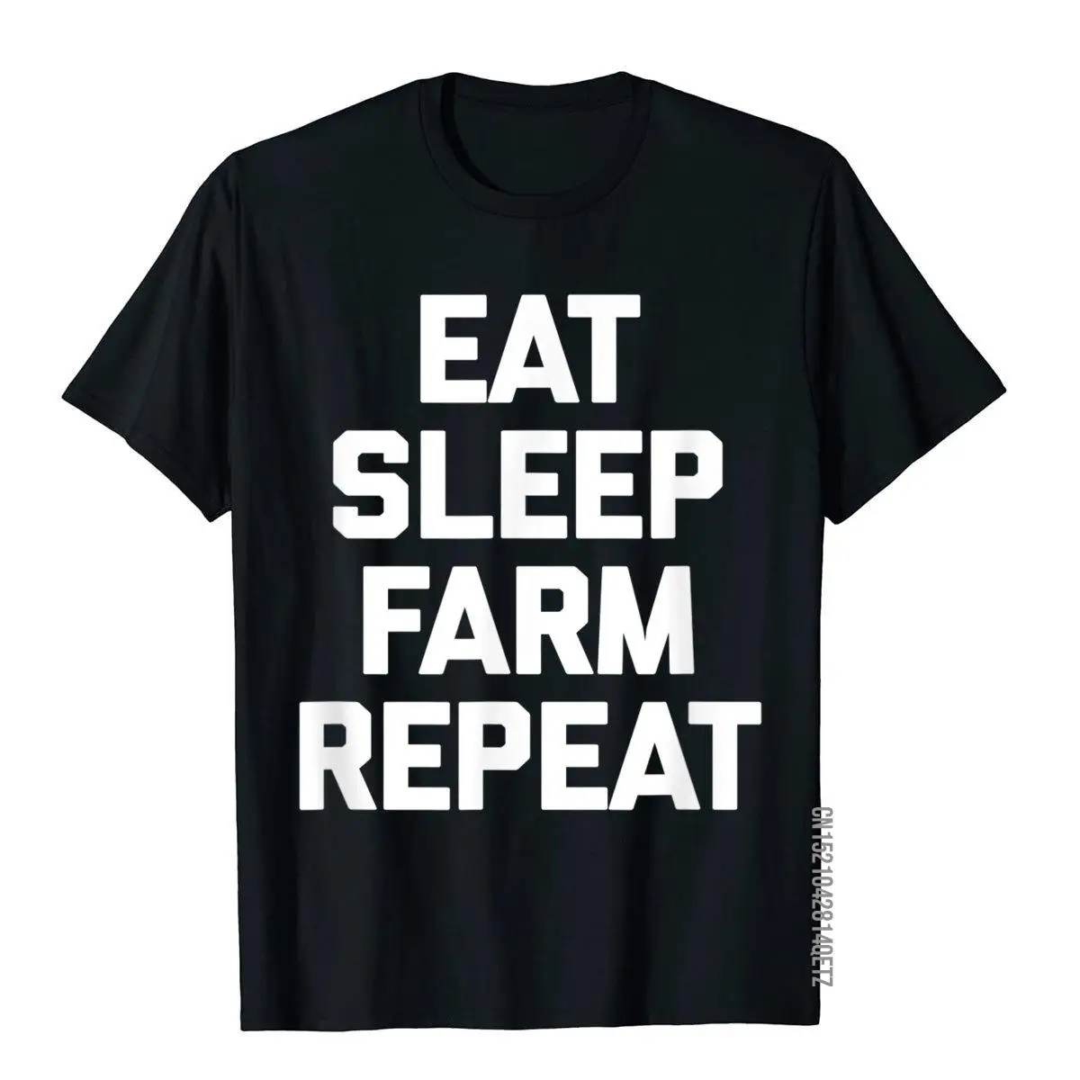 

Футболка с надписью "Eat Sleep Farm", забавная футболка с надписью "Фермерский", хлопковые мужские футболки, футболки в стиле хип-хоп, распродажа в китайском стиле