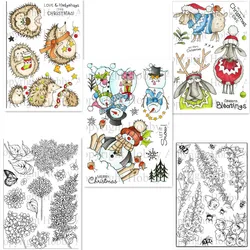 Animal Background Clear Stamp Seal DIY Scrapbooking Photo Album Decorative Clear Stamp A0706