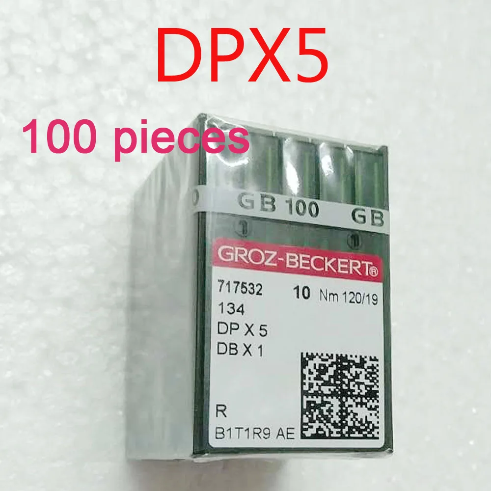 100 pieces/10packs/lot DP*5 Groz beckert standar Industrial sewing machine needles, use in JUKI BROTHER SINGER