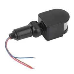 Détecteur de mouvement PIR infrarouge automatique, détecteur de mouvement LED, minuterie murale, interrupteur d'éclairage extérieur, 3.7V, 7.4V, 12V, 24V