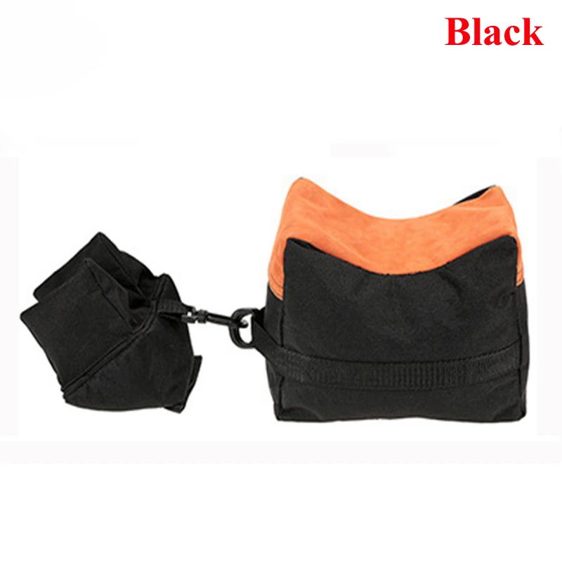 Front & Rear Rifle Shooting Tactical Bench Target Stand Support Sandbag Unfilled Hunting Accessories Rifle Rest Sniper Gun Bag