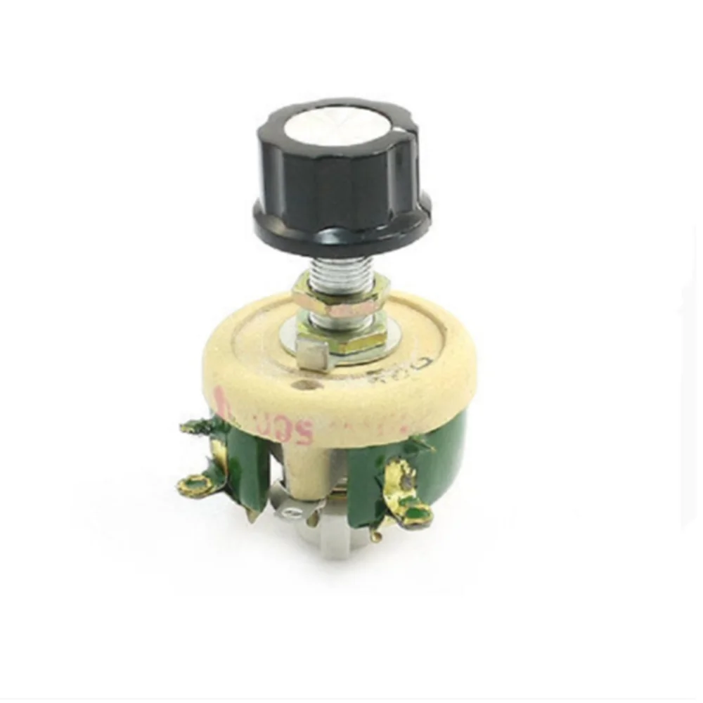 

Wirewound Ceramic Potentiometer Adjustable Rheostat Resistor 25W 1R/2R/5R/10R/20R/30R/50R/100R/150R/200R/300R/500R/1KR/2KR