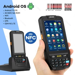 4G Android PDA Handheld Terminal Inventory Machine Honeywell 1D Laser 2D Barcode Reader Scanner Mobile NFC Warehouse Operations