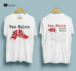 New Vintage Van Halen Tour 2004 T Shirt Reprint Tee Shirt unisex