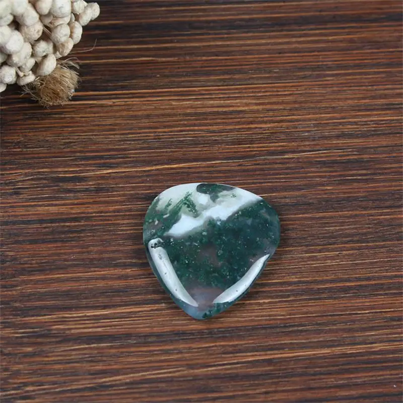 Natural Colored Gemstone Guitar Piece Pendant Hot Selling Guitar Picking Tool Guitar Pick