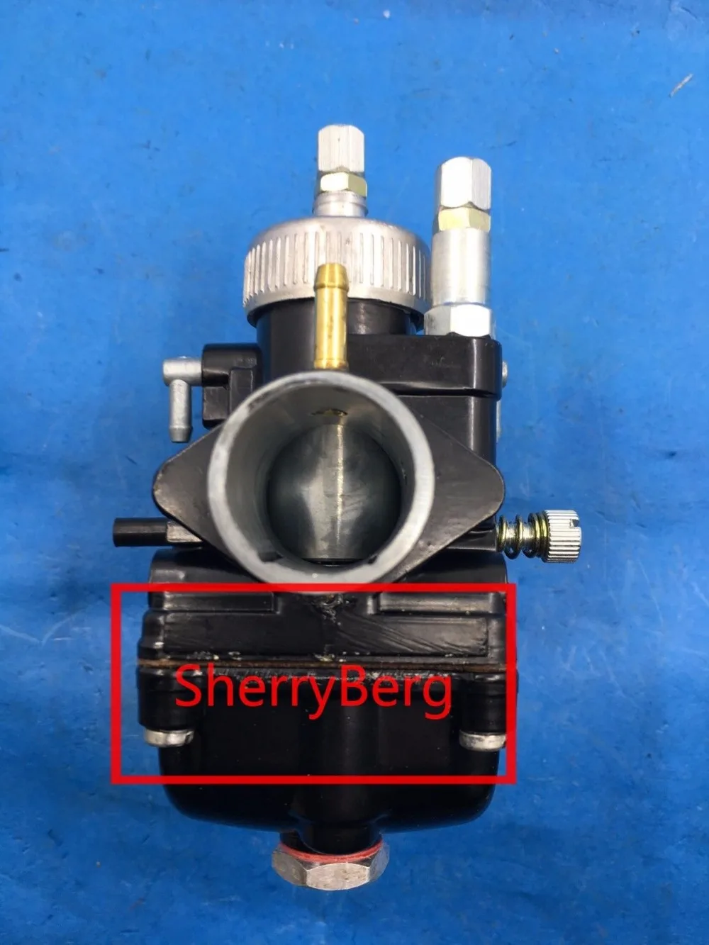 sherryberg new carburetor carb from Dellorto PHBG DS Black 21mm Racing with plastic cover