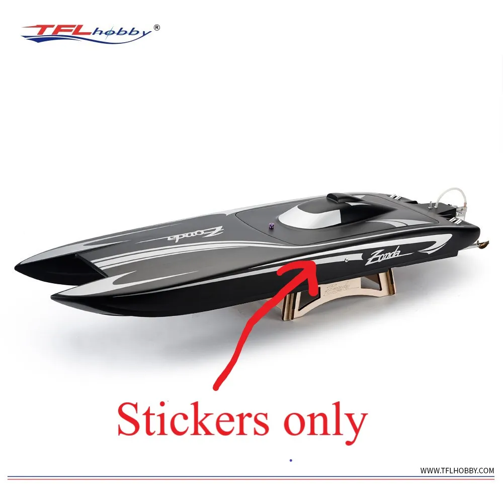 Special offer Stickers kits for TFL Zonda RC Electric boat