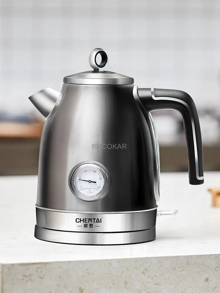 Electric Kettle Household 304 Stainless Steel Boiling Water Metal Teapot Automatic Power Off Large Capacity Health Care Heating