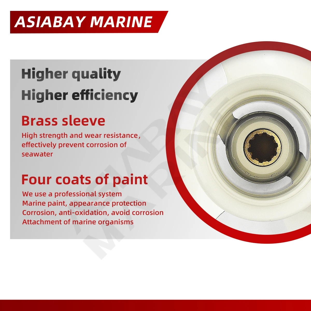 سبائك الألومنيوم خارجي ، محرك قارب المسمار ، 3 شفرة ، 10 جزء محرك شبك لياماها 20 حصان 25 حصان 30 حصان 9*10 ، 20 25 30 حصان #4