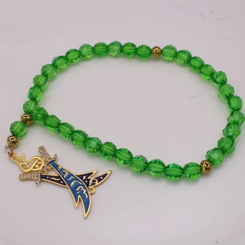 Two Islamic Imam Ali Sword Zulfiqar Car Rear View Mirror islam Car Pendant Hanging