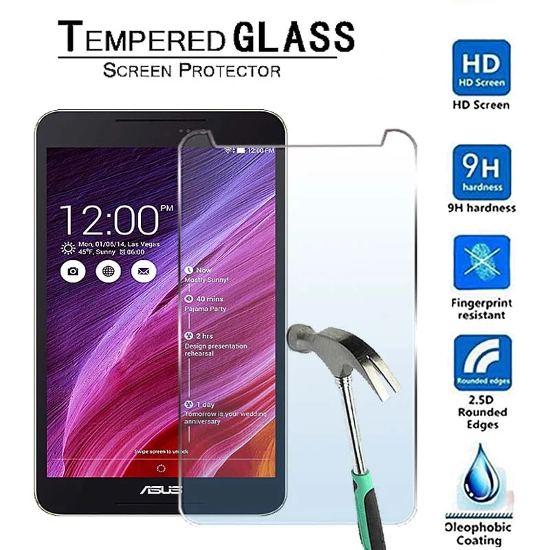 For ASUS Fonepad 8 FE380CG-9H Ultra clear Premium Tablet Tempered Glass Screen Protector Film Protector Guard Cover